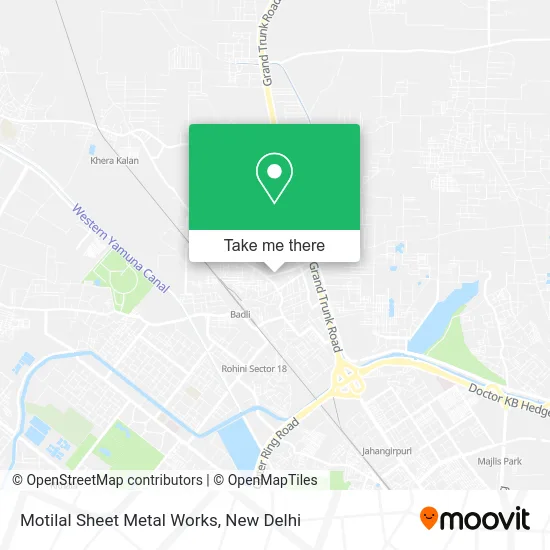 Motilal Sheet Metal Works map