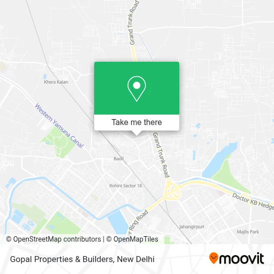 Gopal Properties & Builders map
