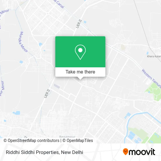 Riddhi Siddhi Properties map