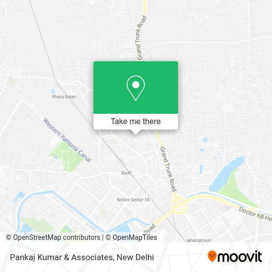 Pankaj Kumar & Associates map