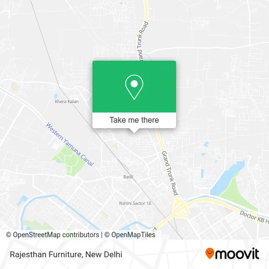 Rajesthan Furniture map