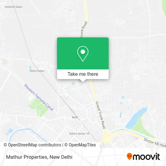 Mathur Properties map