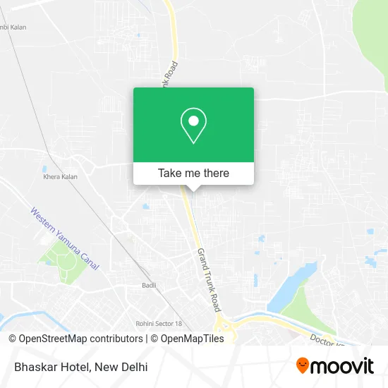 Bhaskar Hotel map