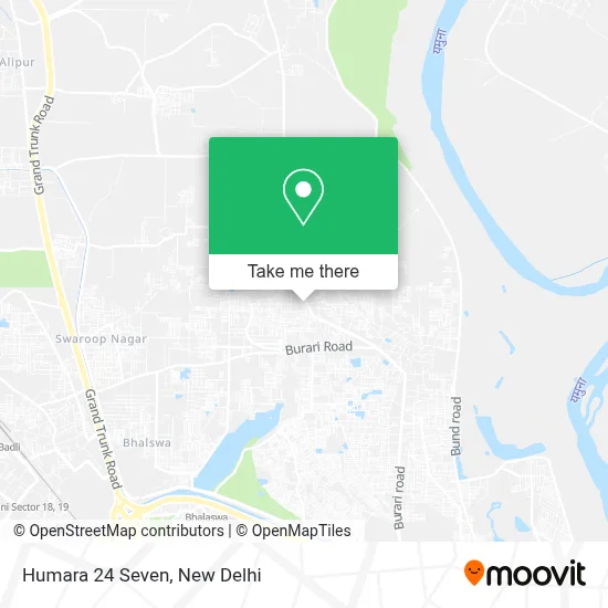 Humara 24 Seven map