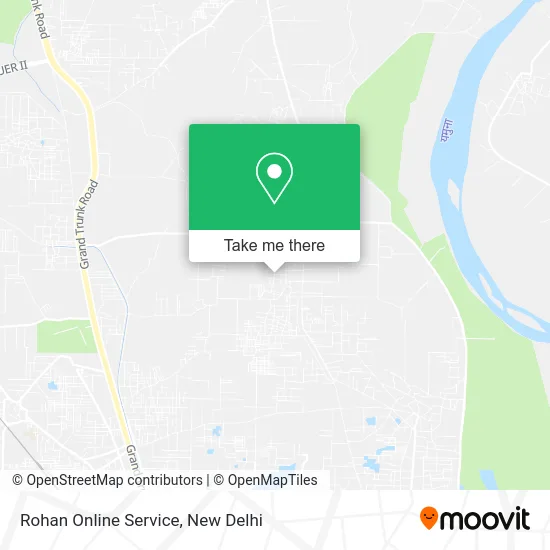Rohan Online Service map