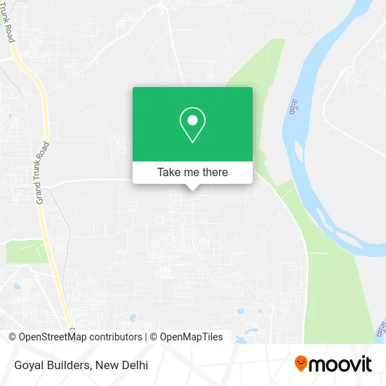 Goyal Builders map