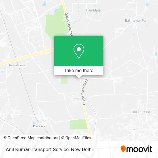 Anil Kumar Transport Service map