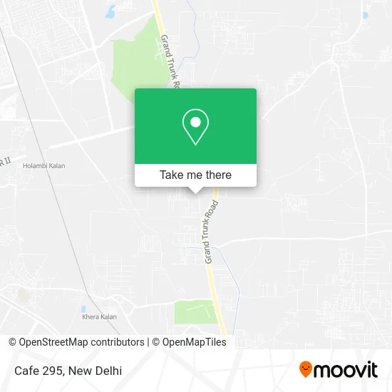Cafe 295 map