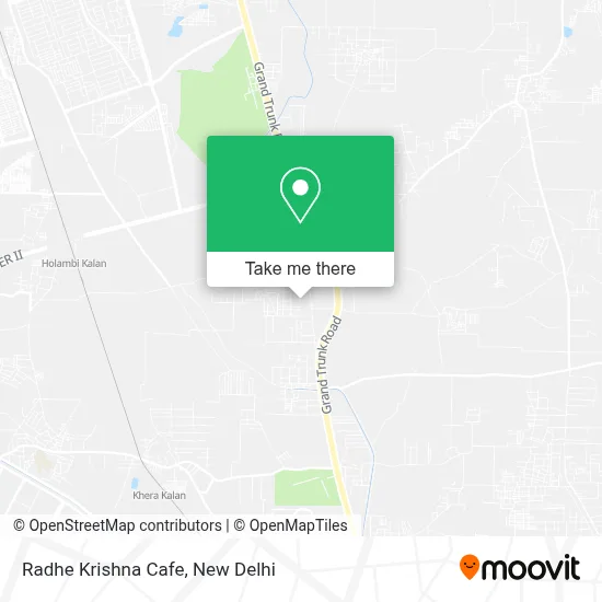 Radhe Krishna Cafe map