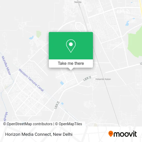 Horizon Media Connect map