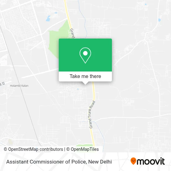 Assistant Commissioner of Police map