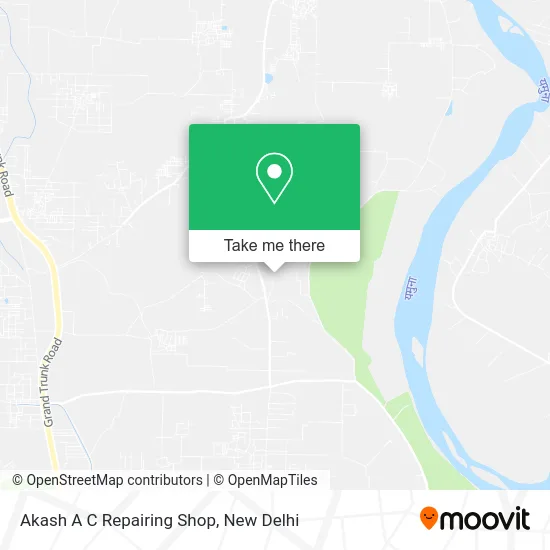 Akash A C Repairing Shop map