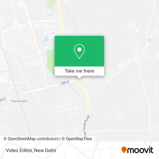 Video Editor map