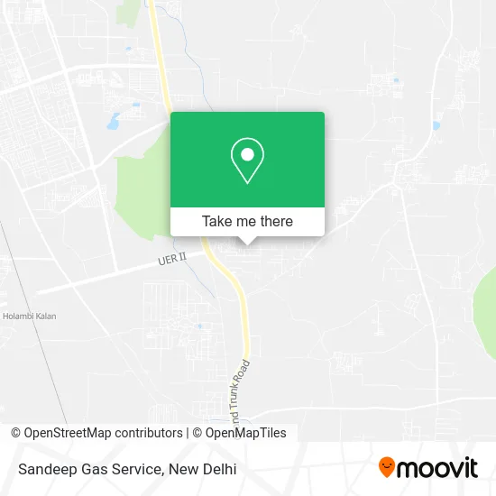 Sandeep Gas Service map