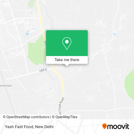 Yash Fast Food map