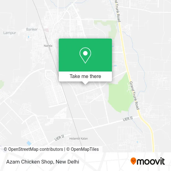 Azam Chicken Shop map