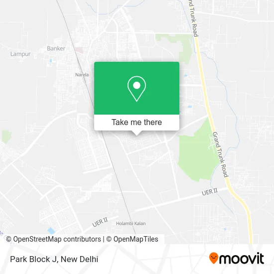Park Block J map