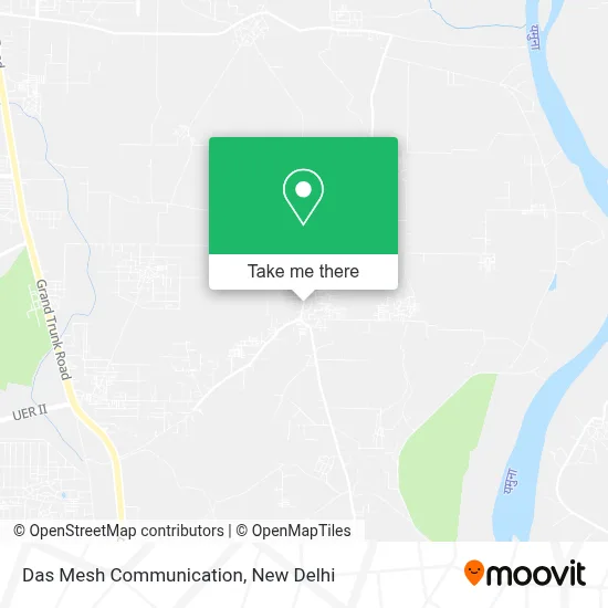 Das Mesh Communication map