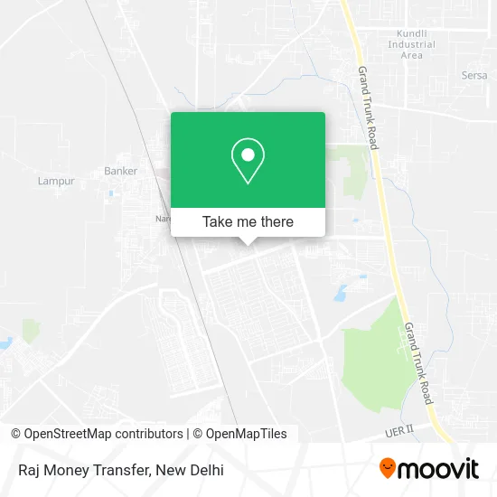 Raj Money Transfer map