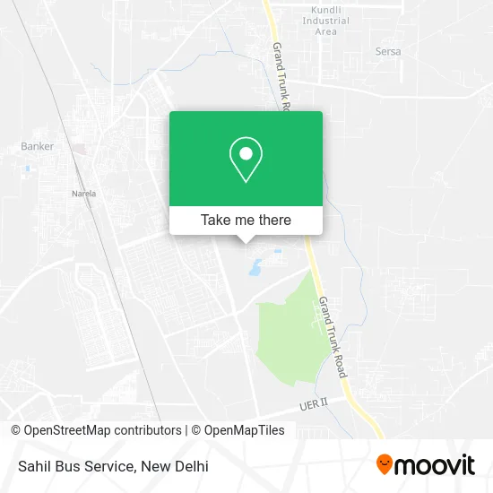 Sahil Bus Service map