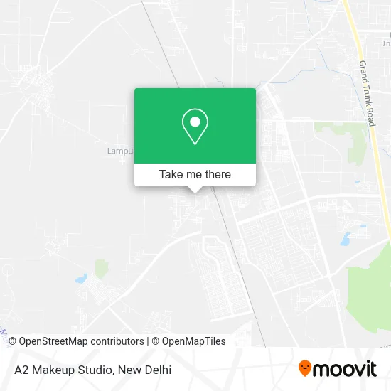 A2 Makeup Studio map