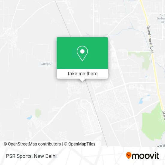PSR Sports map