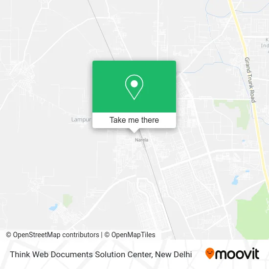 Think Web Documents Solution Center map