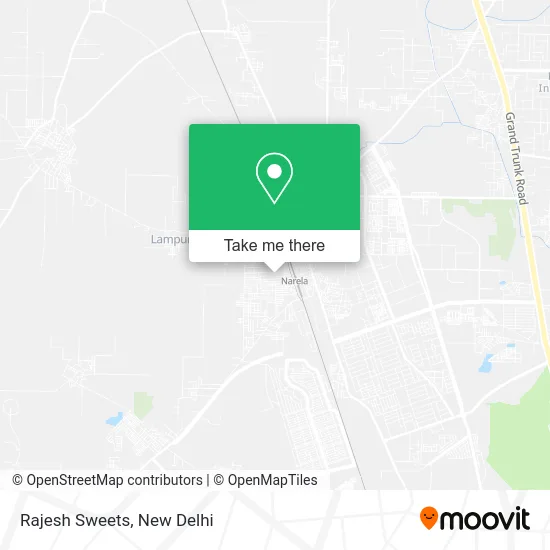 Rajesh Sweets map