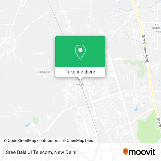 Sree Bala Ji Telecom map