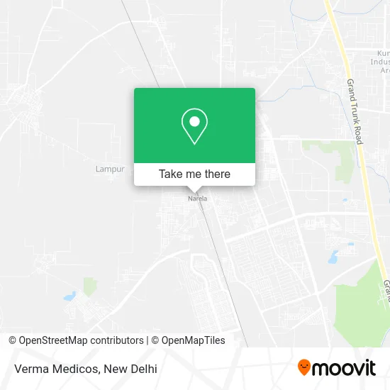 Verma Medicos map