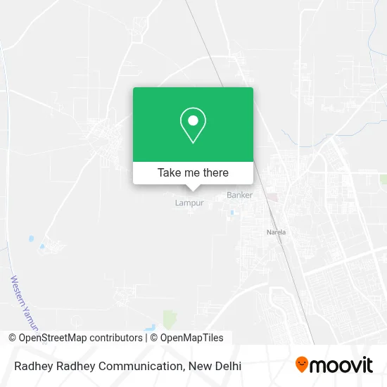 Radhey Radhey Communication map