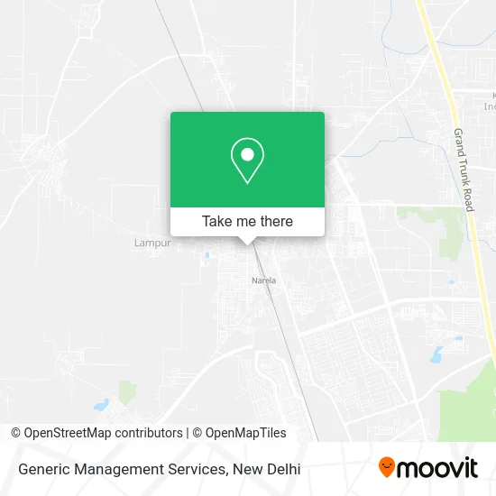 Generic Management Services map