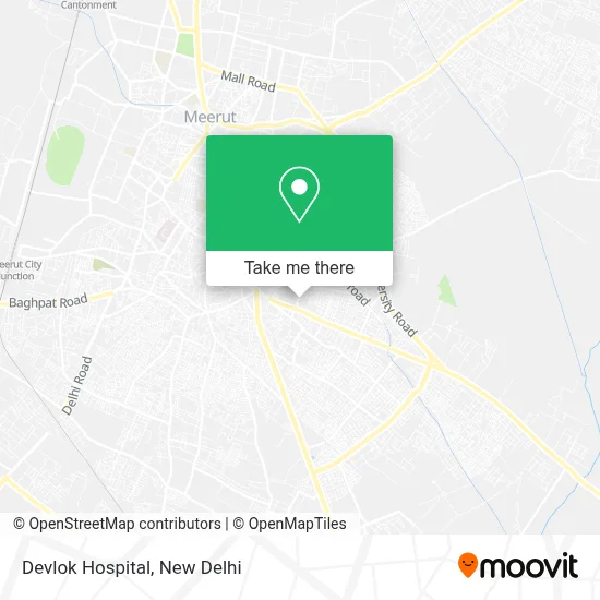 Devlok Hospital map