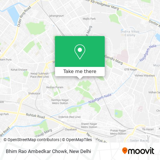 Bhim Rao Ambedkar Chowk map