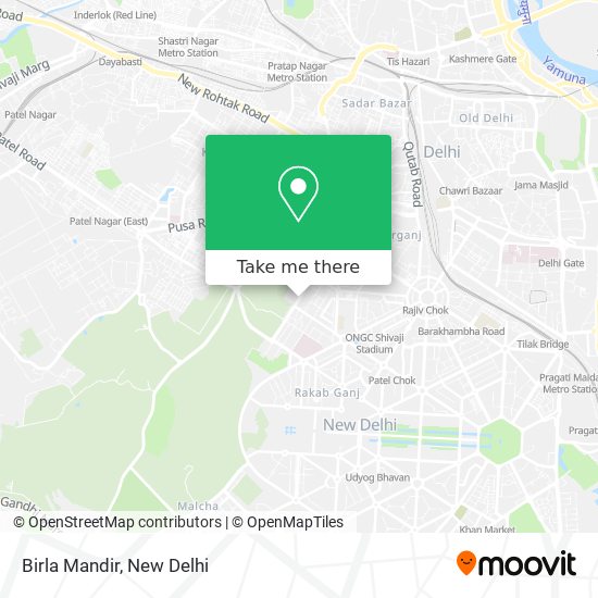 Birla Mandir map