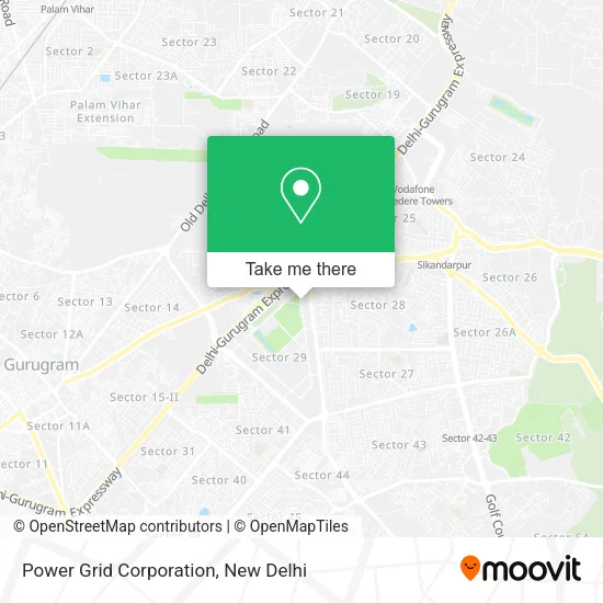 Power Grid Corporation map