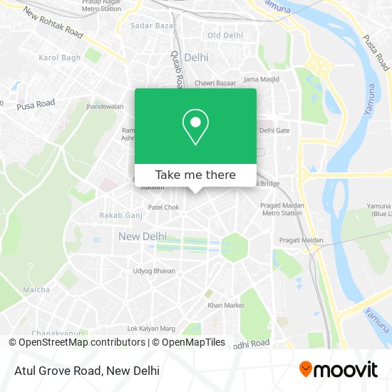 Atul Grove Road map