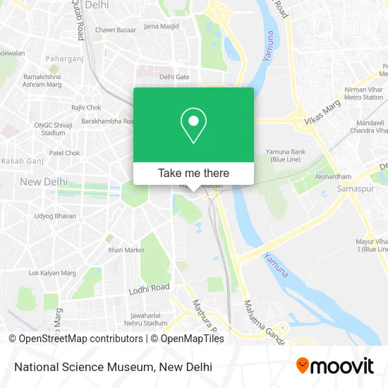 National Science Museum map