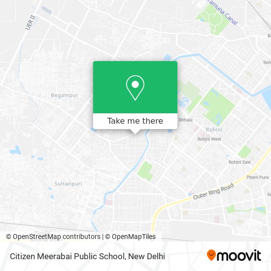 Citizen Meerabai Public School map