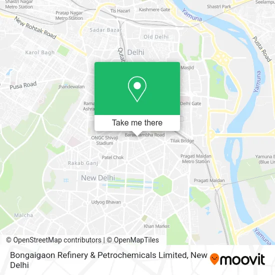 Bongaigaon Refinery & Petrochemicals Limited map