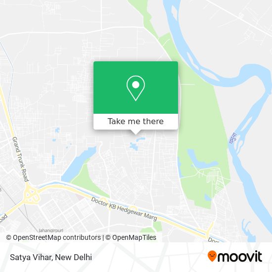 Satya Vihar map