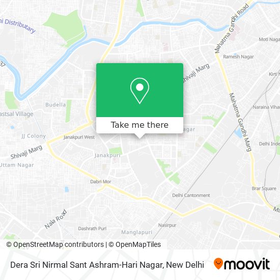 Dera Sri Nirmal Sant Ashram-Hari Nagar map