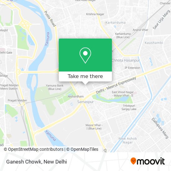 Ganesh Chowk map