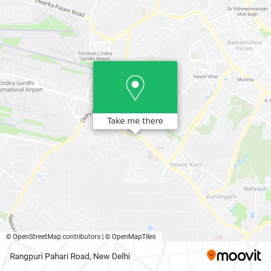 Rangpuri Pahari Road map