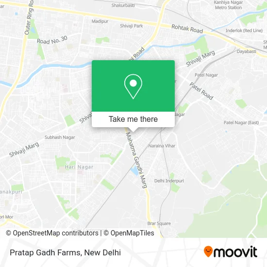 Pratap Gadh Farms map