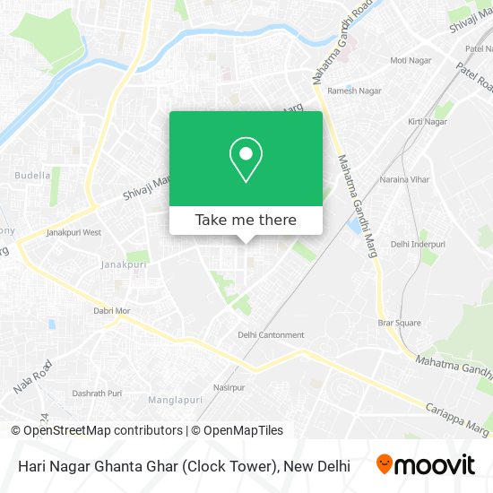 Hari Nagar Ghanta Ghar (Clock Tower) map