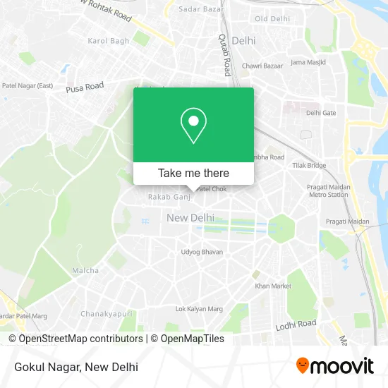Gokul Nagar map