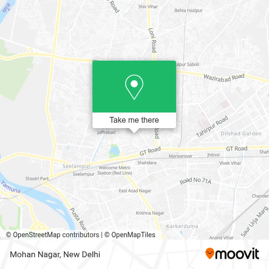 Mohan Nagar map