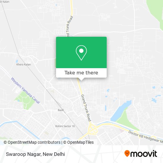 Swaroop Nagar map