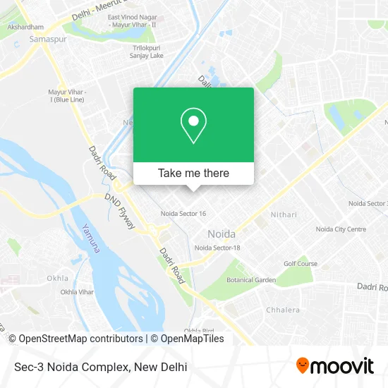 Sec-3 Noida Complex map